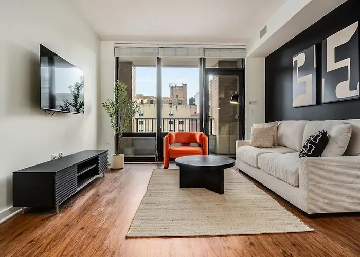 Appartement Boulevard Walk Everywhere 5 Mins To Magnificent Mile River North 01