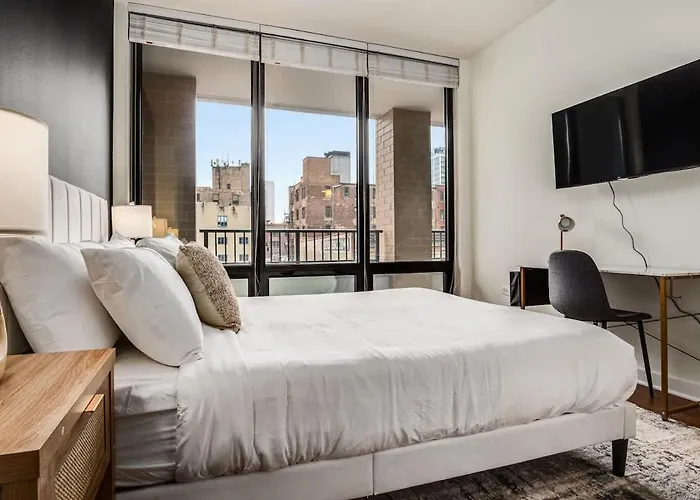 Appartement Boulevard Walk Everywhere 5 Mins To Magnificent Mile River North 01 *